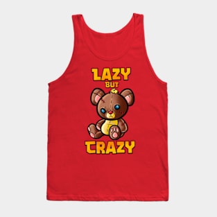 Lazy but crazy Tank Top